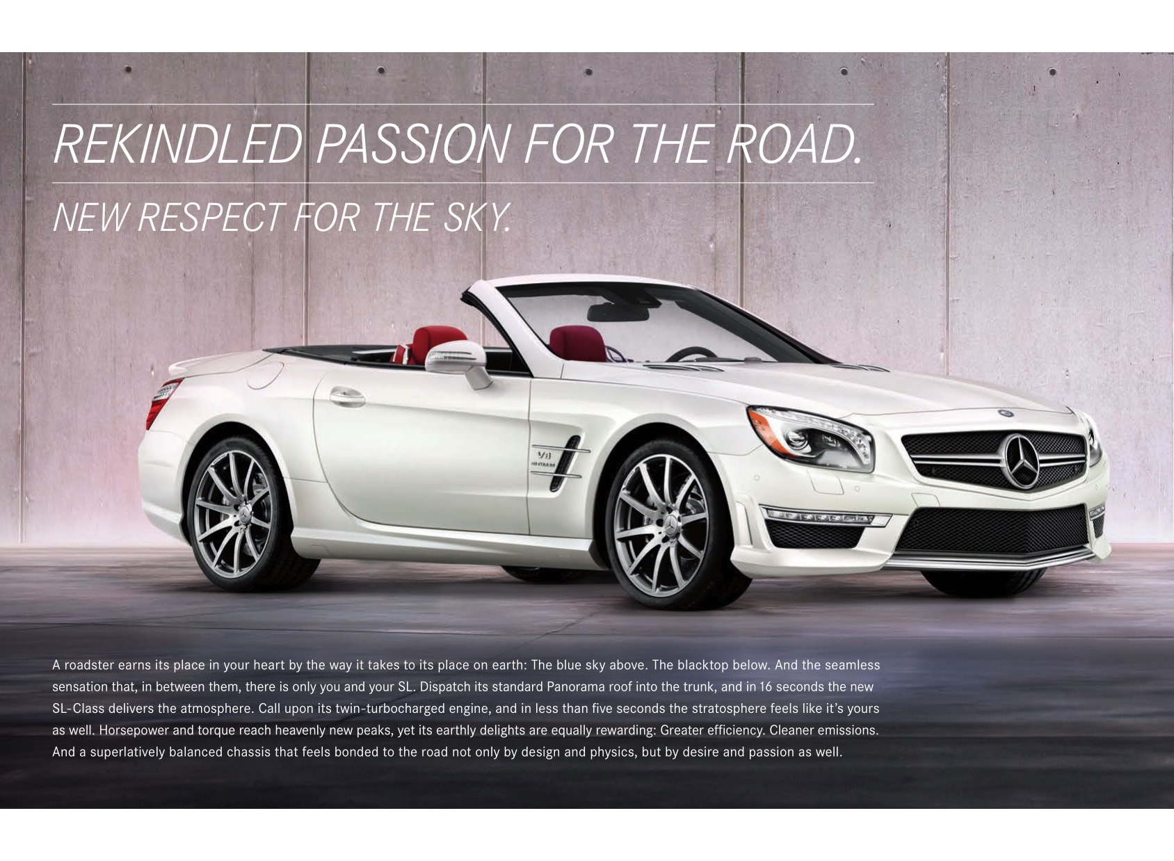 2013 Mercedes-Benz SL Brochure Page 9